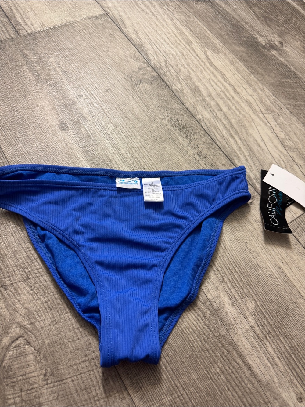 California Waves Royal Blue One-Piece Swimsuit Bottom (Women)